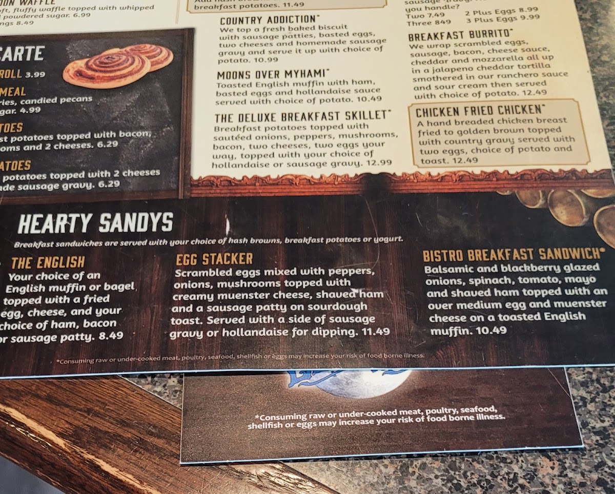 Blue Moon Restaurant Menu - Image 6